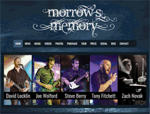 Tablet Screenshot of morrowsmemory.com